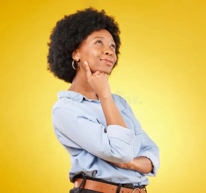 black-woman-thinking-face-smile-studio-idea-memory-yellow-background-african-female-think-space-afro-272052758 black-woman-thinking-face-smile-studio-idea-memory-yellow-background-african-female-think-space-afro-272052758